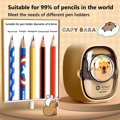 Sacapuntas Capybara electrónico